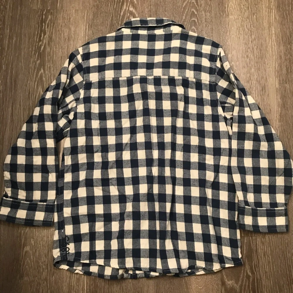 OshKosh Bgosh Checkered Flannel‎ Shirt Boy’s Size 8